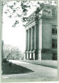 Northwest corner of Jessup Hall, the University of Iowa, 1920s