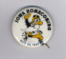 Homecoming badge, October 25, 1952