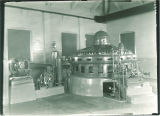 Generator in the Hydroelectric Plant, the University of Iowa, 1920s?