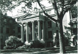 Entrance to Macbride Hall, the University of Iowa, 1950s?
