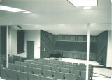 Newly remodeled Zoology Alumni Auditorium, lecture hall 201, The University of Iowa, 1982