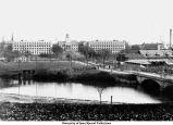 Pentacrest, The University of Iowa, between 1925 and 1926