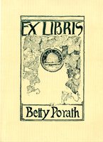 Betty Porath Bookplate
