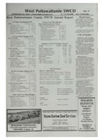 West Pottawattamie County Soil Conservation District Annual Report - 1997
