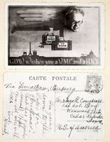 Title page; Grant Wood scrapbook 18: Early postcards and letters, 1920-1931