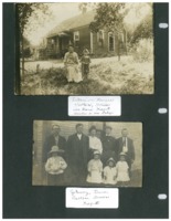 Two photos of the Kaput family, no date