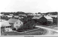 Kellenberger corner, West Amana, Iowa, 1900s