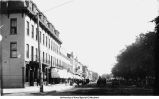 Clinton Street businesses, Iowa City, Iowa, ca. 1890