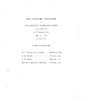 0156. Third Annual Report of Commissioners of Mills County Soil Conservation District Iowa S.C.D. #9 Mills County, Iowa, Dec. 31, 1943