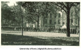 Induction ceremony procession, The University of Iowa, October 1, 1924