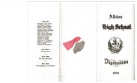 1928 AHS Diploma - Wallace Reidel