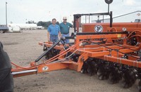Quad State Award for drilled bean on the Leshman-Struve farm.