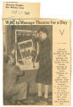 WAC to manage theater for a day
