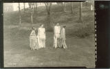 Outdoor theater production of Midsummer night's dream, The University of Iowa, May 14, 1925