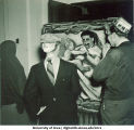 Modern art-themed costume dance, The University of Iowa, March 1940