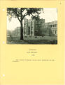 Quadrangle East entrance, The University of Iowa, 1920