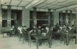 Students studying, The University of Iowa, 1930s