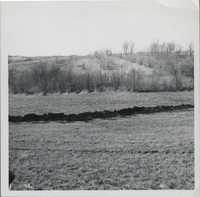 Diversion being constructed on the D. Hook farm.