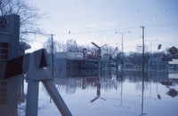 1965 flood damage in Cherokee, Iowa.