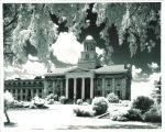 Old Capitol from the east, the University of Iowa, 1950s
