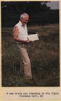District Commissioner, Clarence Call, in the Field.