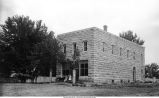 Oneota Limestone as a building stone, Eitzen, Minn., late 1890s or early 1900s