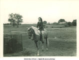 Horseback riding, The University of Iowa, 1950s