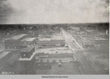 View of Oskaloosa Looking South from Courthouse, 1896; Mahaska County; Iowa