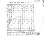 Iowa land survey map of t090n, r038w