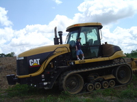 2007 Jack Strawhacker's grandson, Trenton plays by pond site