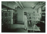 Rodent lab in Children's Hospital, The University of Iowa, 1926
