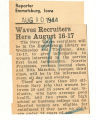 WAVES recruiters here August 16-17