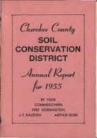 Cherokee County Soil Conservation District Annual Report - 1955