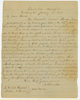 46. Lincoln to Caleb Russell and Sallie Fenton on their support for Emancipation Proclamation