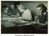 Handicraft class, The University of Iowa, 1950s