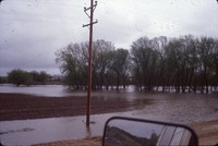 Flooding of the Little Sioux River in Quimby, Iowa.
