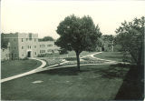 Courtyard at Quadrangle Hall, The University of Iowa, Jul. 1926