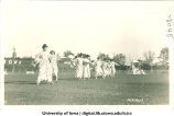 Women dancing on Iowa Field, The University of Iowa, 1928