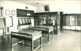 Dental museum in Trowbridge Hall, The University of Iowa, 1950s