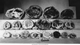 Group of geodes from the Upper Keokuk, Keokuk, Iowa, late 1890s or early 1900s