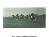 Students playing polo, The University of Iowa, 1910s