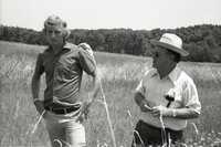 1970's Group of men in tall grass