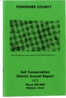 1978 Poweshiek County Soil and Water Conservation District Annual Report 