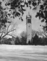 Campanile in winter, 1948