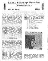 Rural Library Service Newsletter