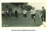 Race to the finish line, The University of Iowa, 1910s