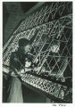 Engineering students working on airplane frame, The University of Iowa, August 1941