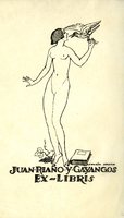 Juan Riano Y Gayangos Bookplate 