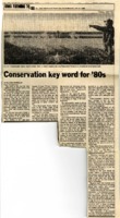 Conservation Key Word for '80s
