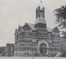 North half of the East side of the square, Oskaloosa, 1942